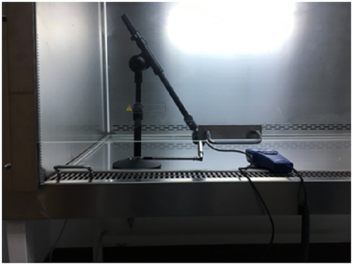 上海環(huán)境檢測咨詢服務(wù)有限公司 論生物安全柜流入風(fēng)速的現(xiàn)場測試3