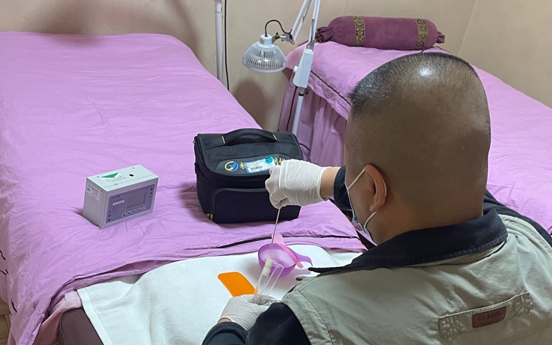 美容店公共場所衛(wèi)生檢測報告（上海）